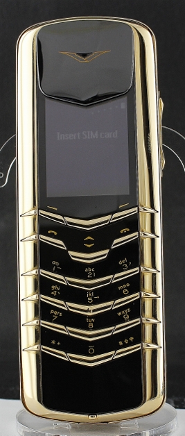 (image for) MINT CONDITION VERTU SIGNATURE M 18K YELLOW GOLD PHONE